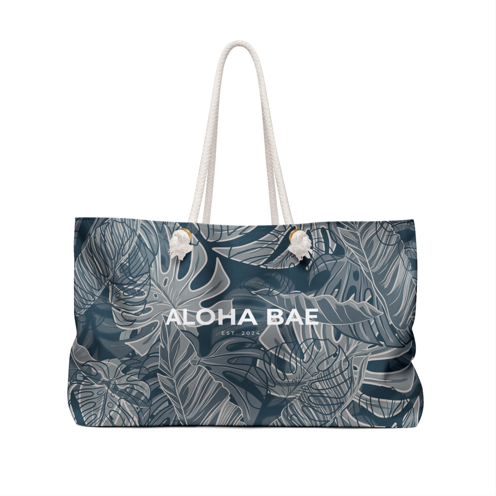 Tropical Blues Aloha Bae Weekender Bag-Bags-alohabae