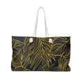 Gold Monstera Aloha Bae Weekender Bag-Bags-alohabae