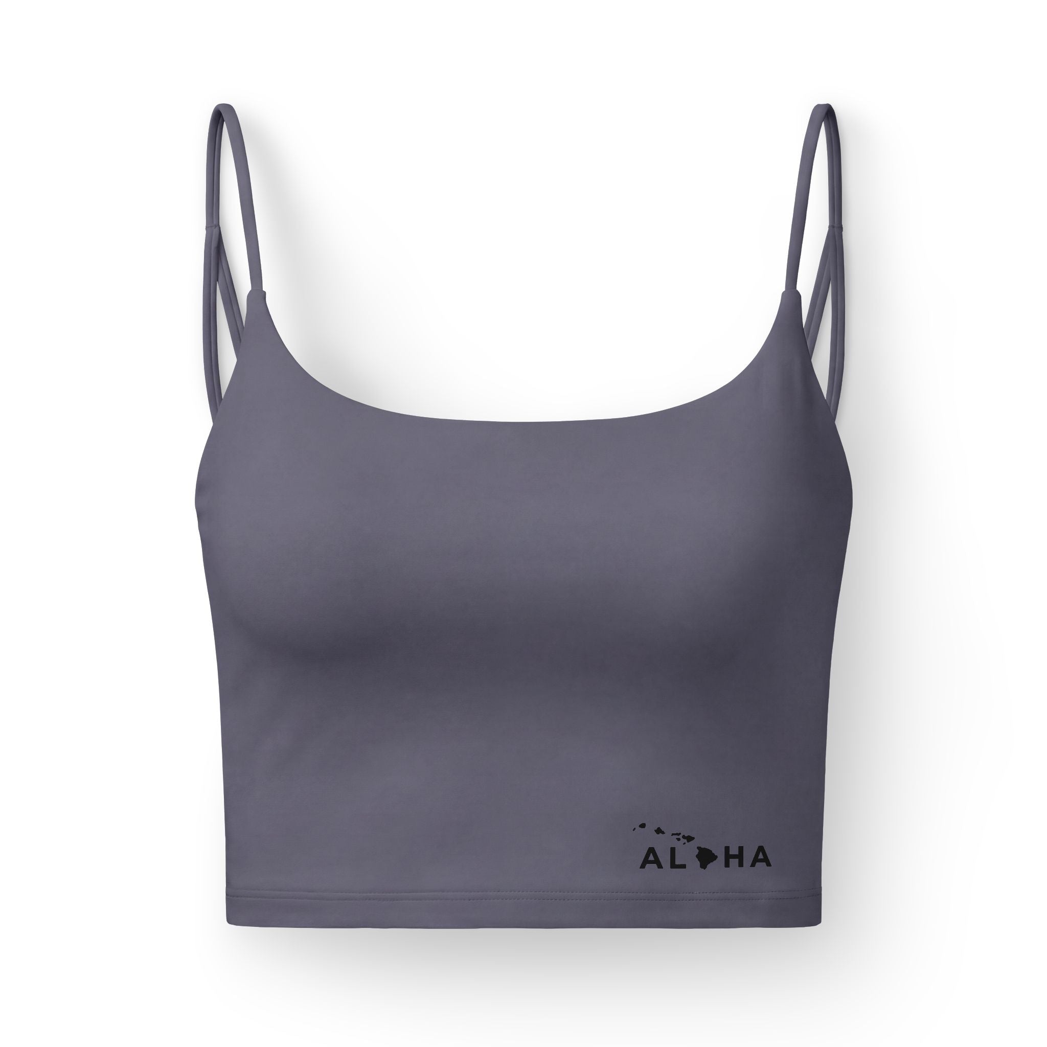 Aloha Bae Luxe Midnight Yoga Bra — Crop Activewear-Activewear-alohabae