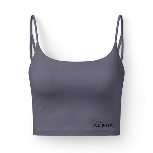 Aloha Bae Luxe Midnight Yoga Bra — Crop Activewear-Activewear-alohabae