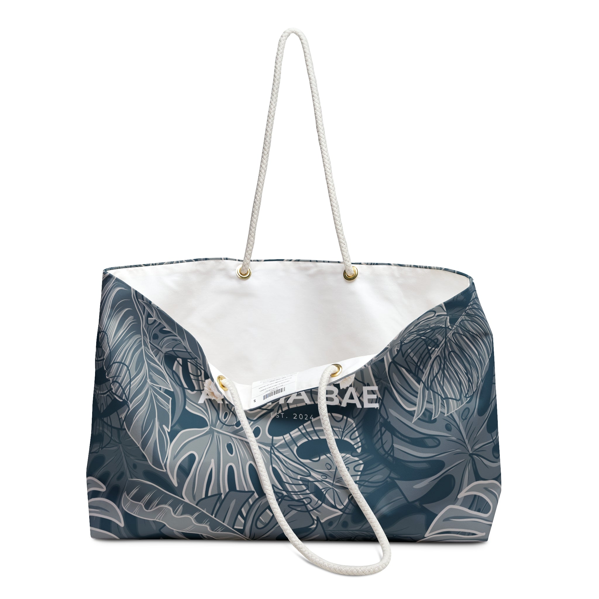 Tropical Blues Aloha Bae Weekender Bag-Bags-alohabae