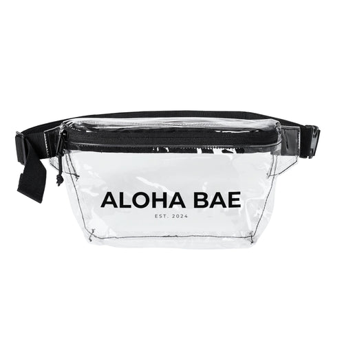 Aloha Bae Clear Festival Waist Bag-Bags-alohabae