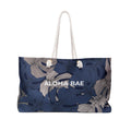 Monstera Sketches Aloha Bae Weekender Bag-Bags-alohabae