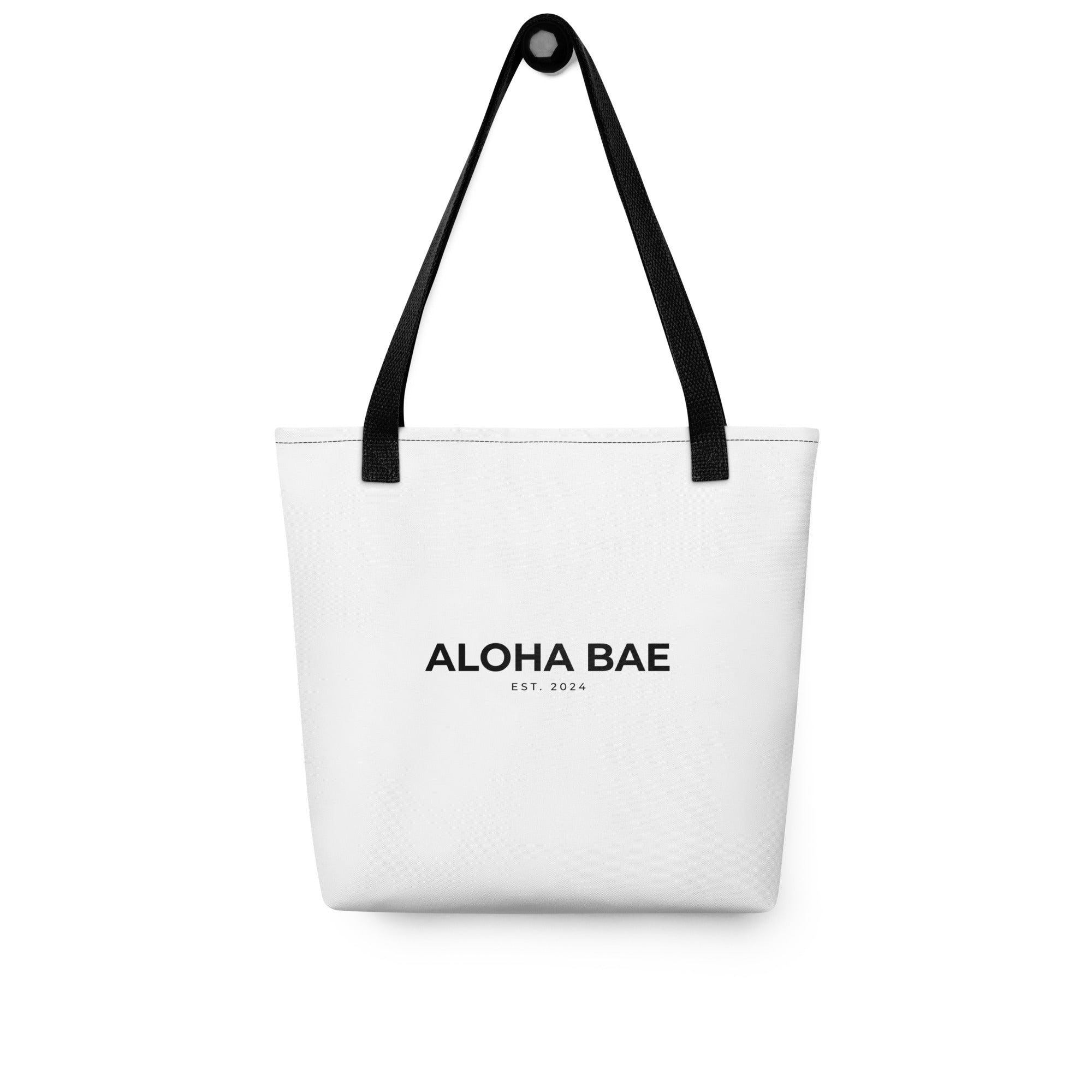 Aloha Bae Logo Tote Bag-Bag-alohabae