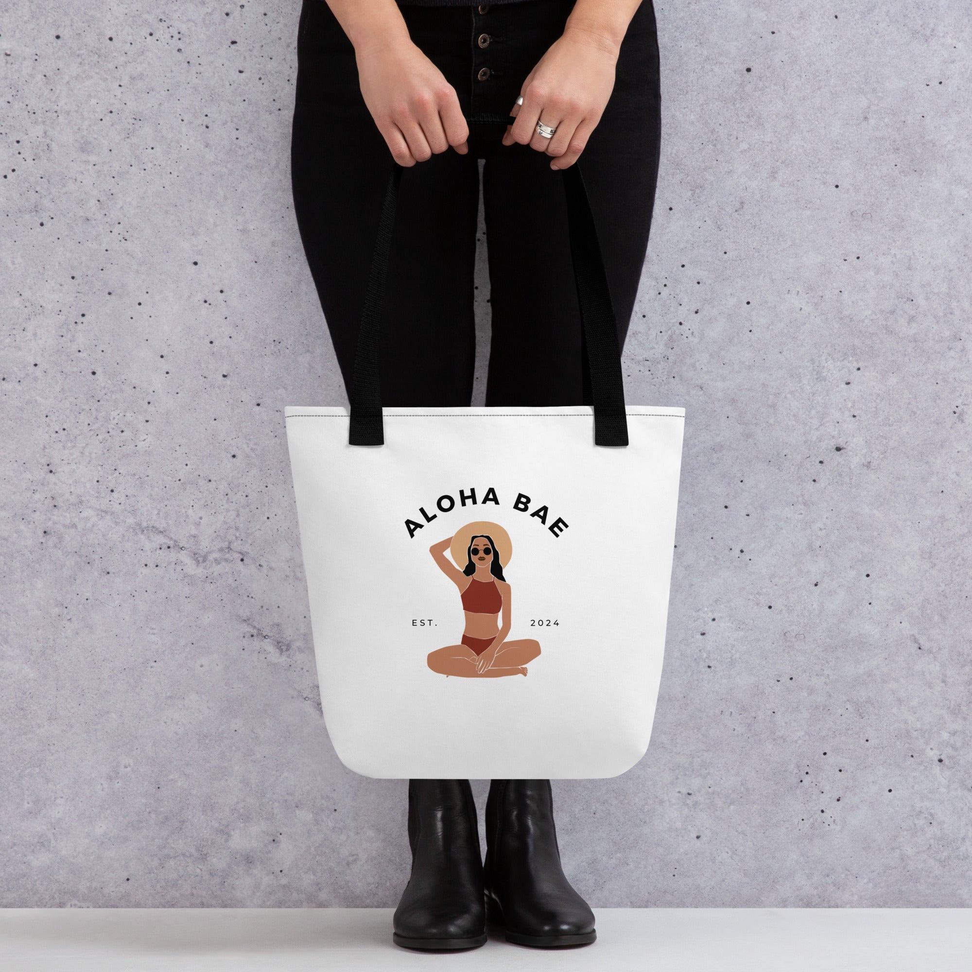Vibe Bae Tote Bag-Bag-alohabae