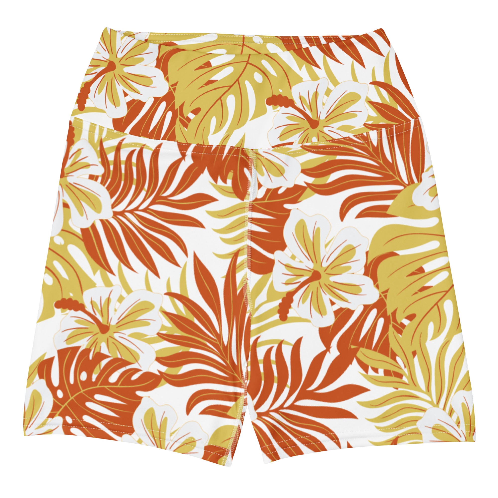 Tropical Pele Yoga Short-Activewear-alohabae