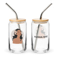 Aloha Bae Var. 3 Collectible Can-Shaped Glass - Hawaiian Wahine Collection-Drinkware-alohabae