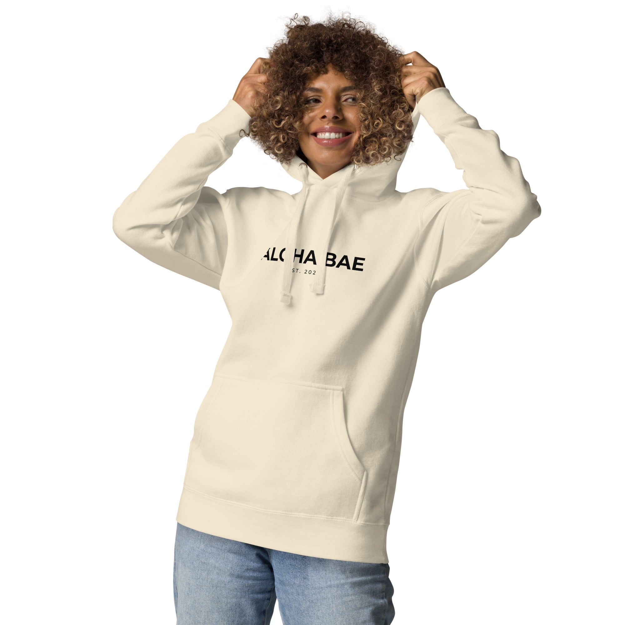 Aloha Bae Unisex Logo Hoodie-Sweatshirt-alohabae