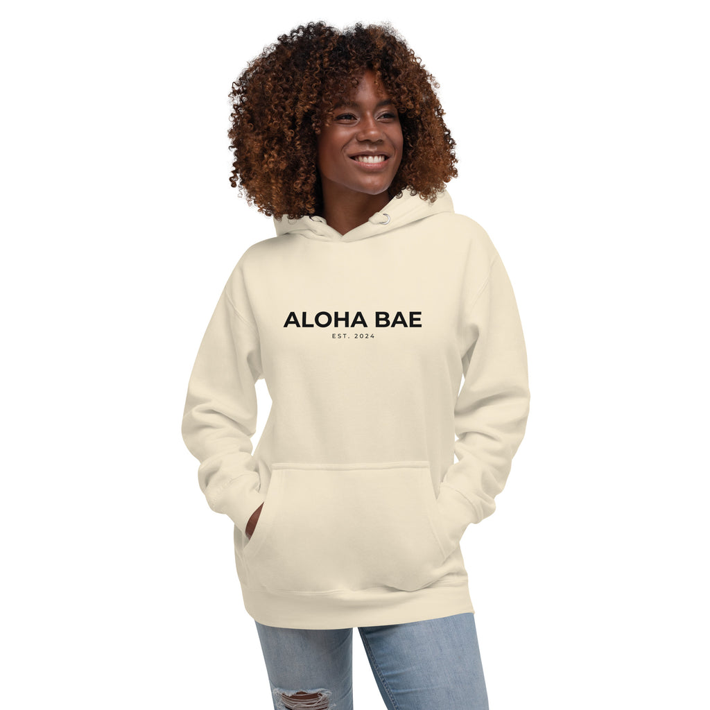 Aloha Bae Unisex Logo Hoodie-Sweatshirt-alohabae