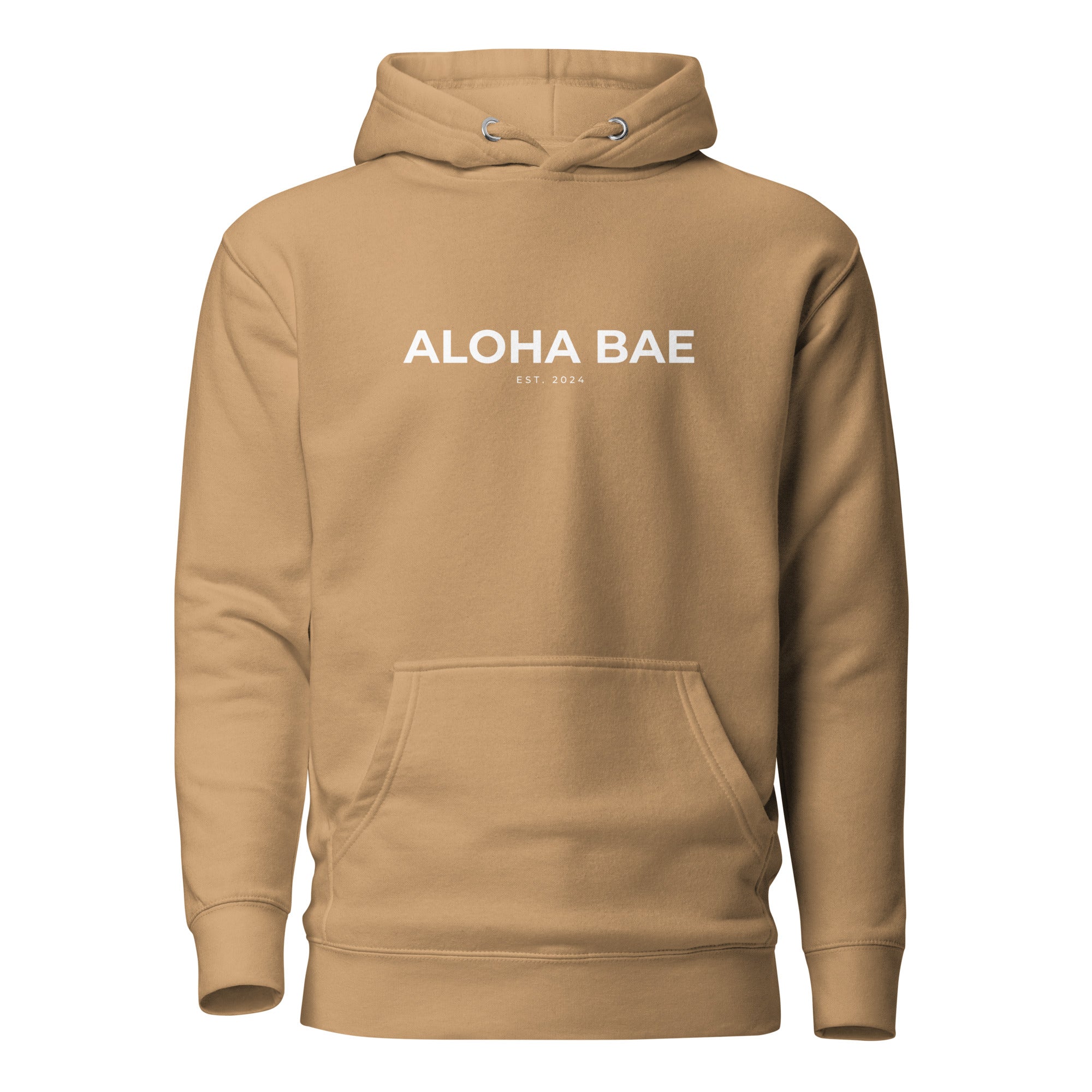 Aloha Bae Printed Logo Hoodie Reverse-Sweatshirt-alohabae