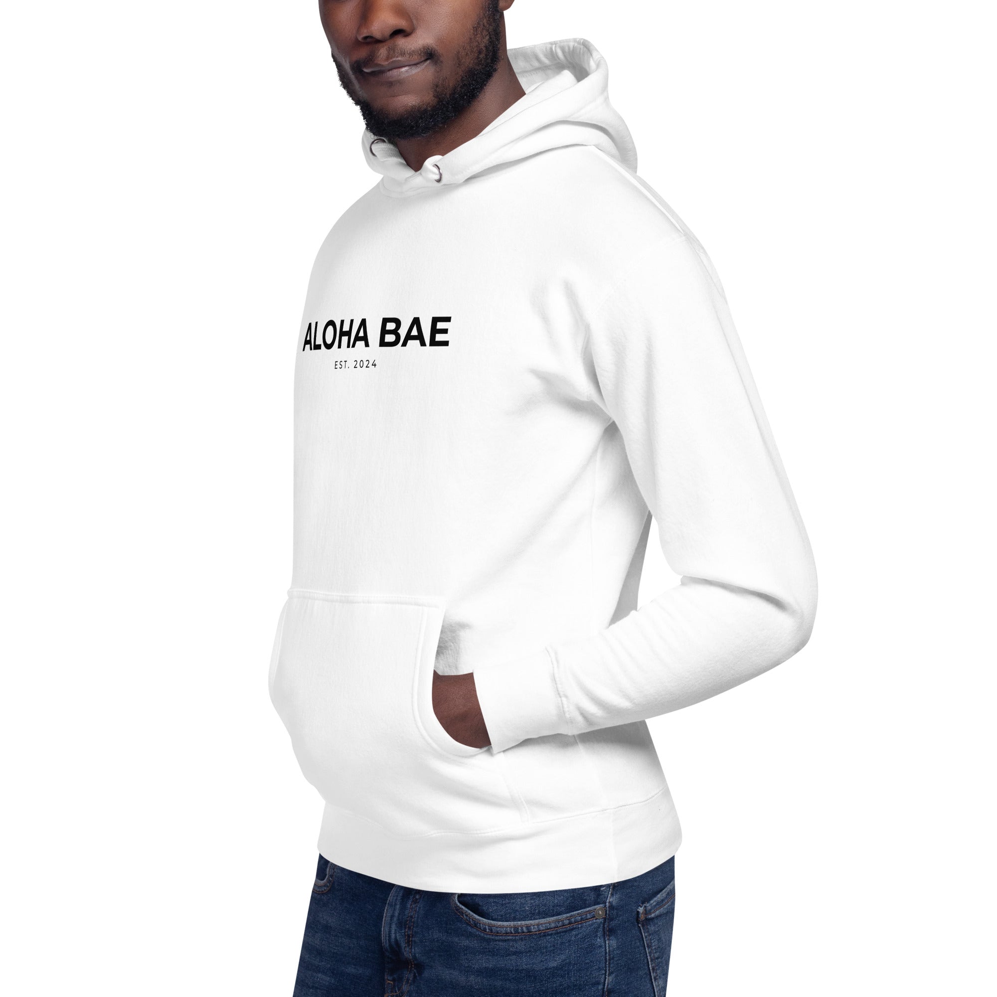 Aloha Bae Unisex Logo Hoodie-Sweatshirt-alohabae