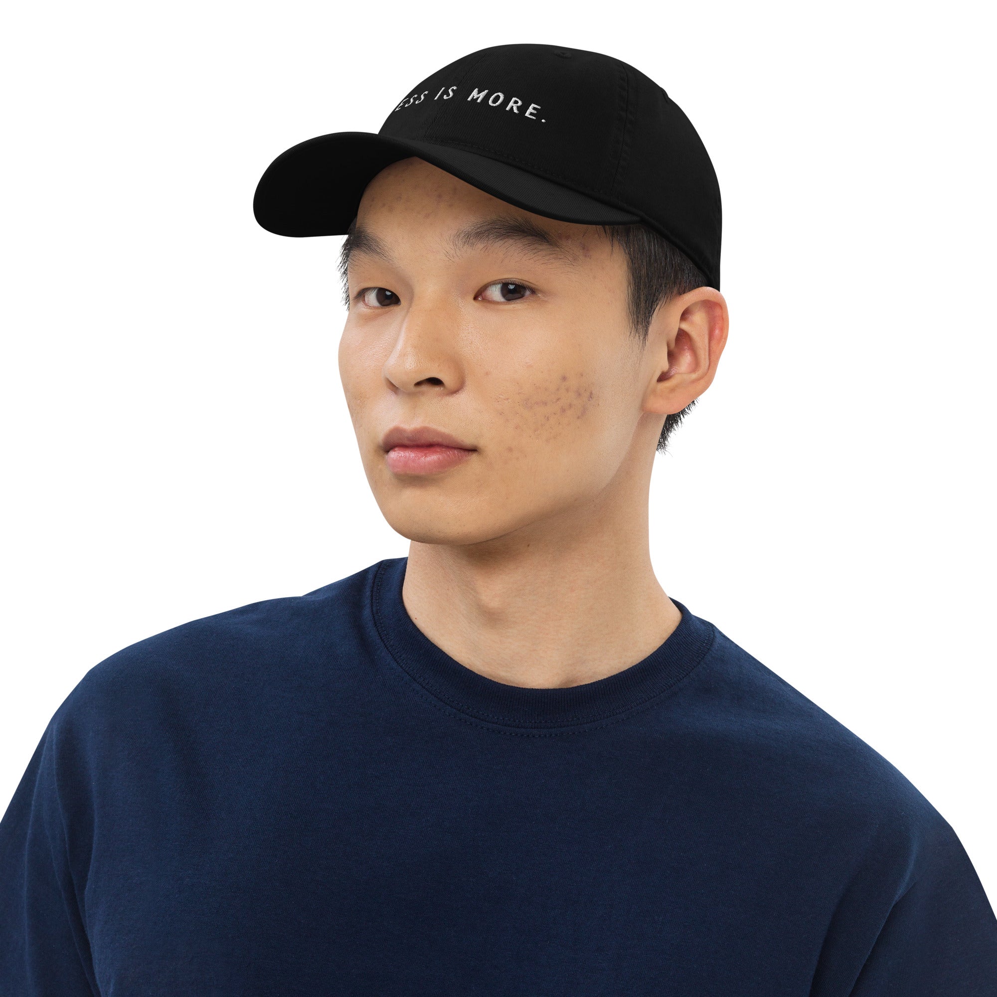 Less is More dad cap baseball hat from aloha bae