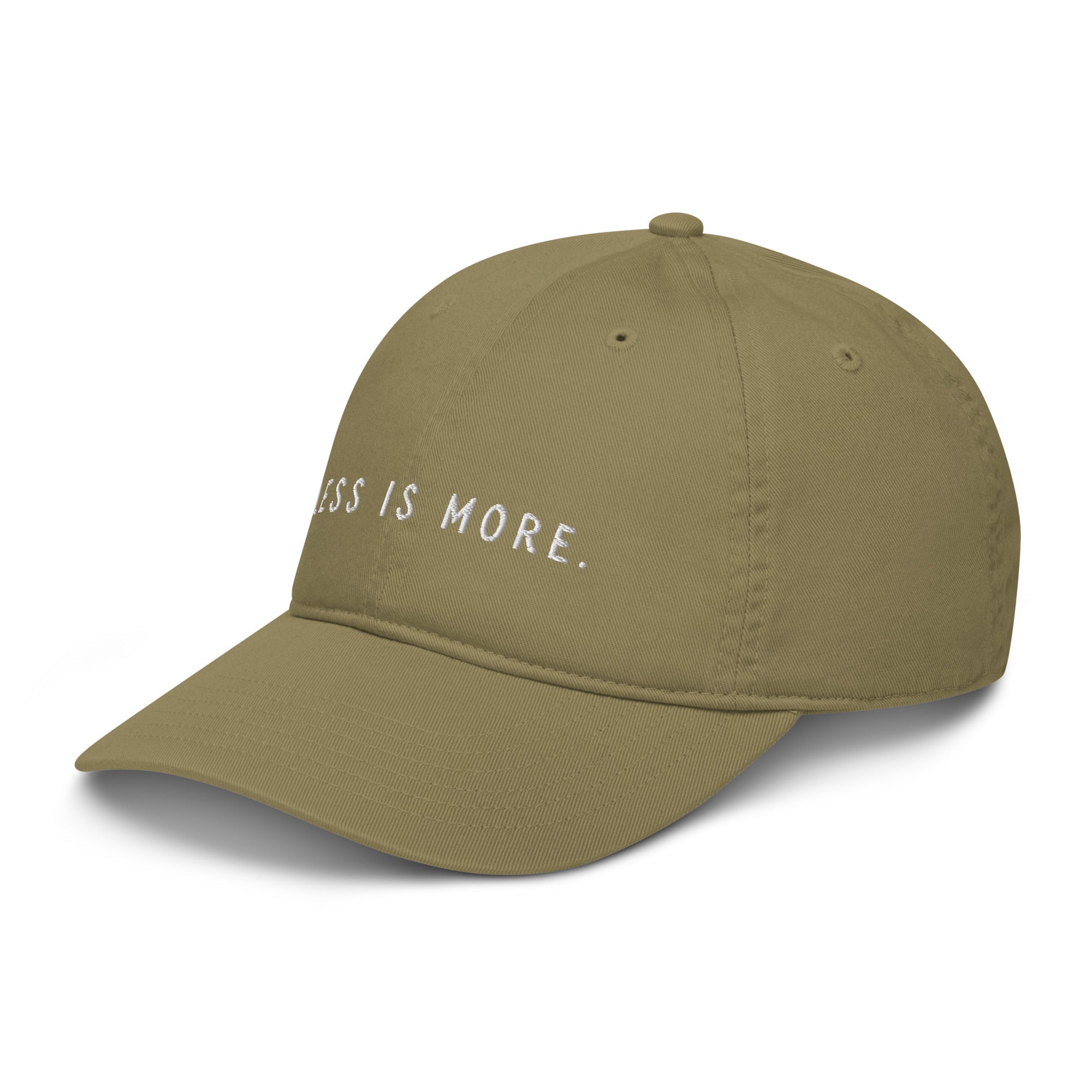 Less is More dad cap baseball hat from aloha bae