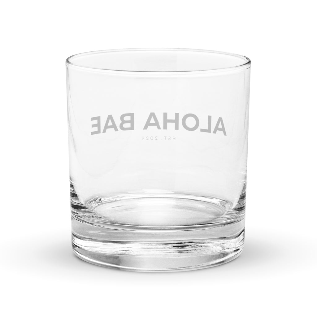 Aloha Bae Lowball Rocks Glass-Drinkware-alohabae