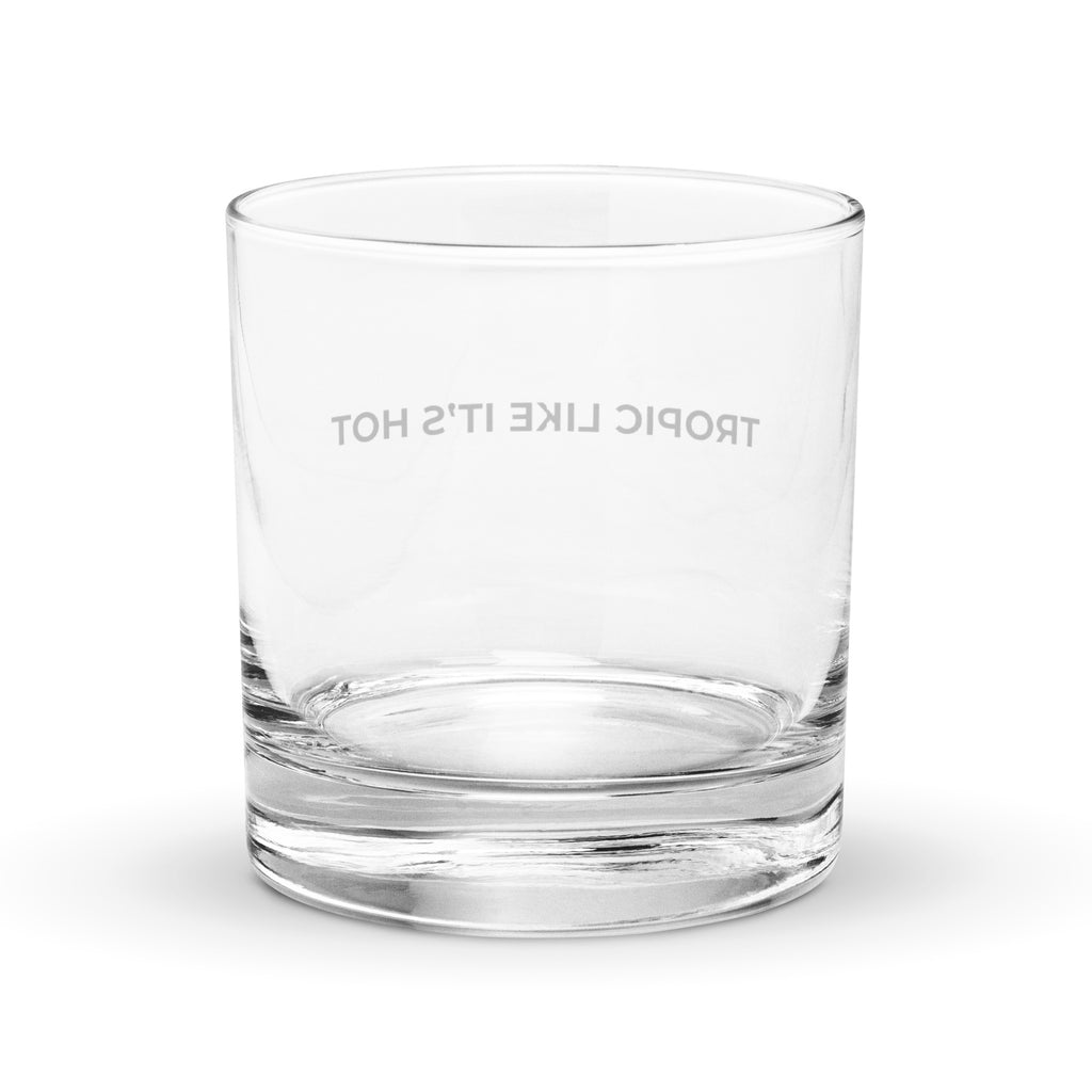Tropic Like It's Hot - Lowball Rocks Glass-Drinkware-alohabae