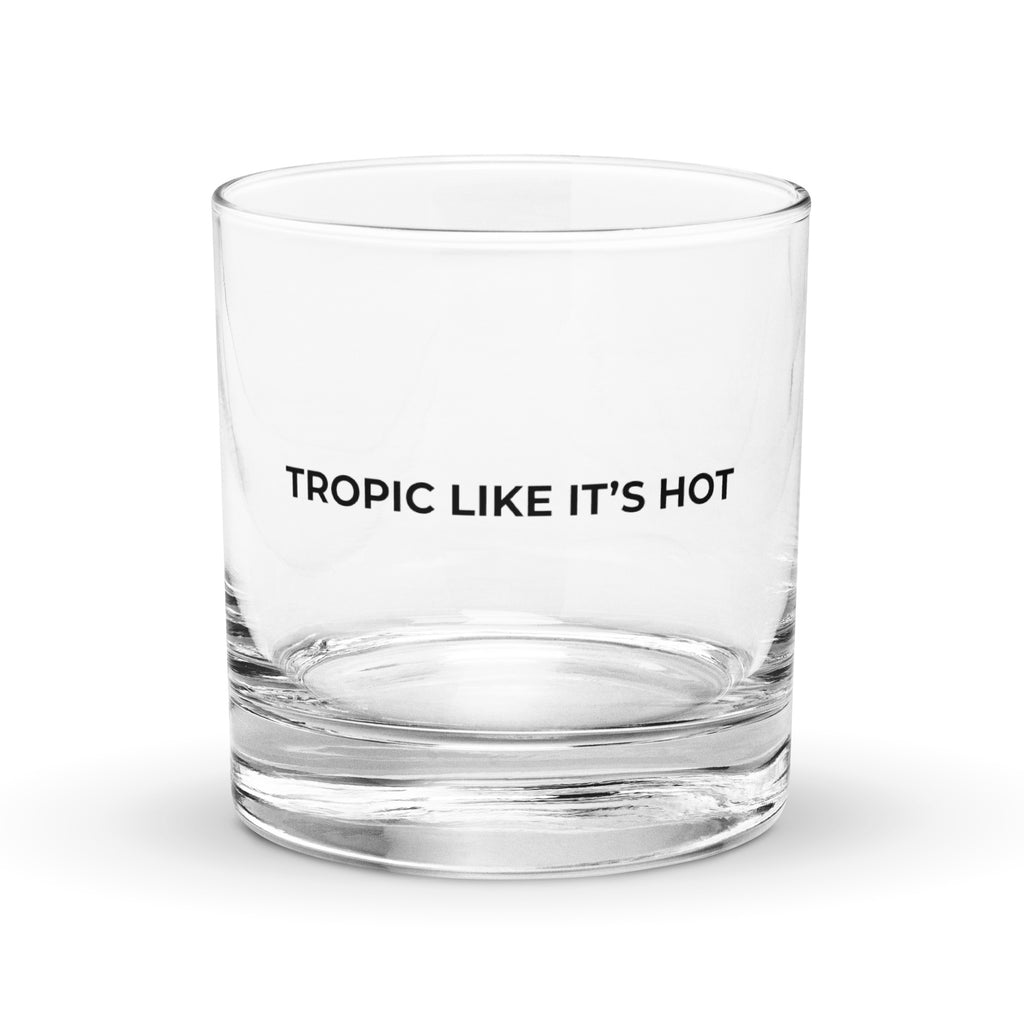 Tropic Like It's Hot - Lowball Rocks Glass-Drinkware-alohabae