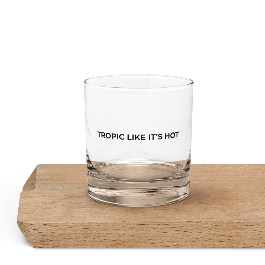 Tropic Like It's Hot - Lowball Rocks Glass-Drinkware-alohabae
