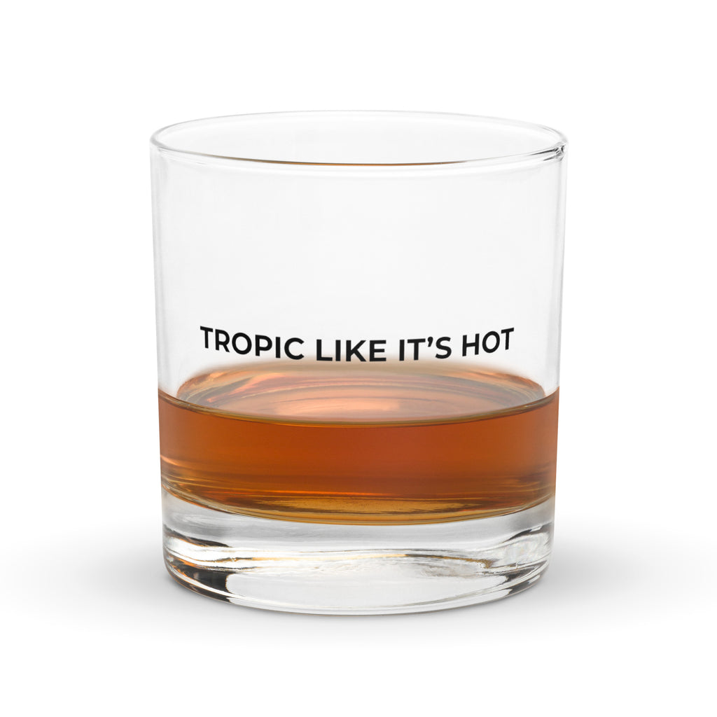 Tropic Like It's Hot - Lowball Rocks Glass-Drinkware-alohabae