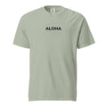 Aloha Printed Premium Heavyweight T-shirt-T-shirt-alohabae