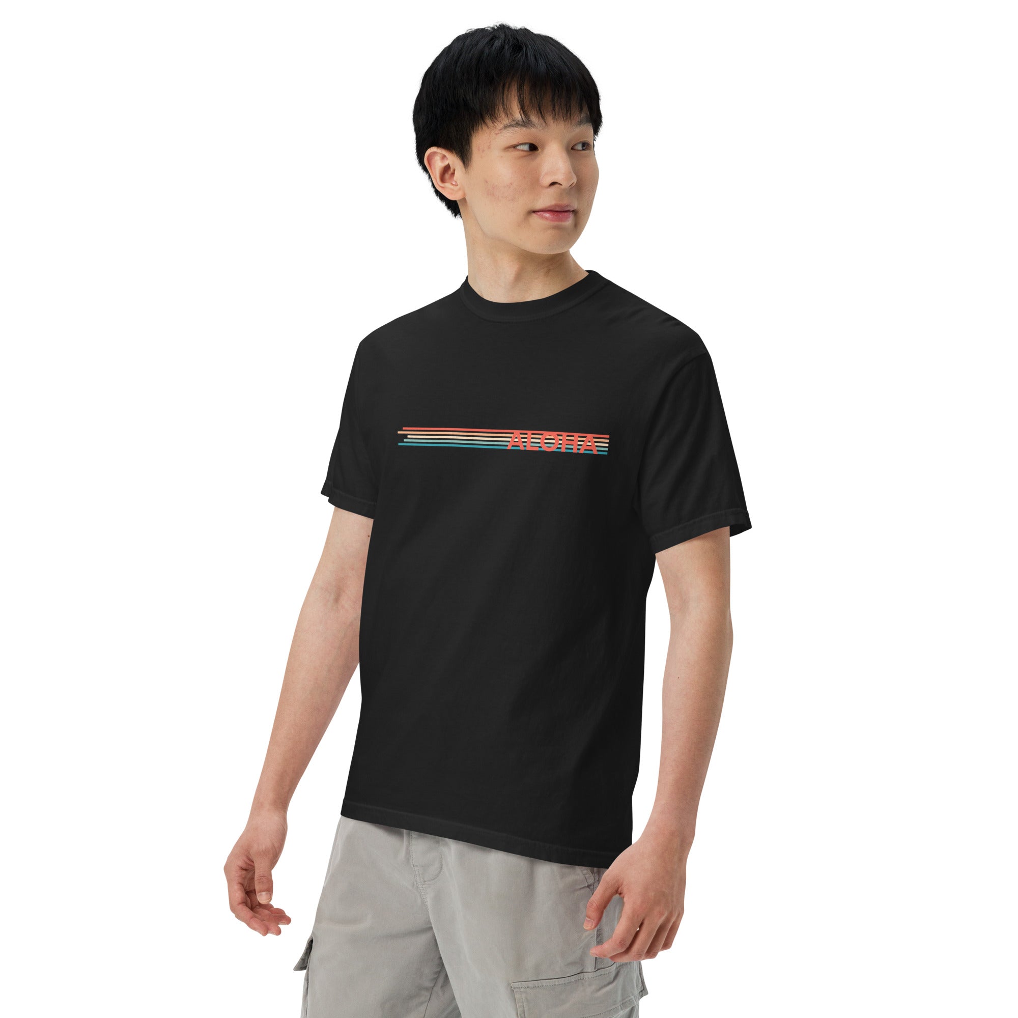 Retro Aloha Premium Heavyweight T-shirt-T-shirt-alohabae