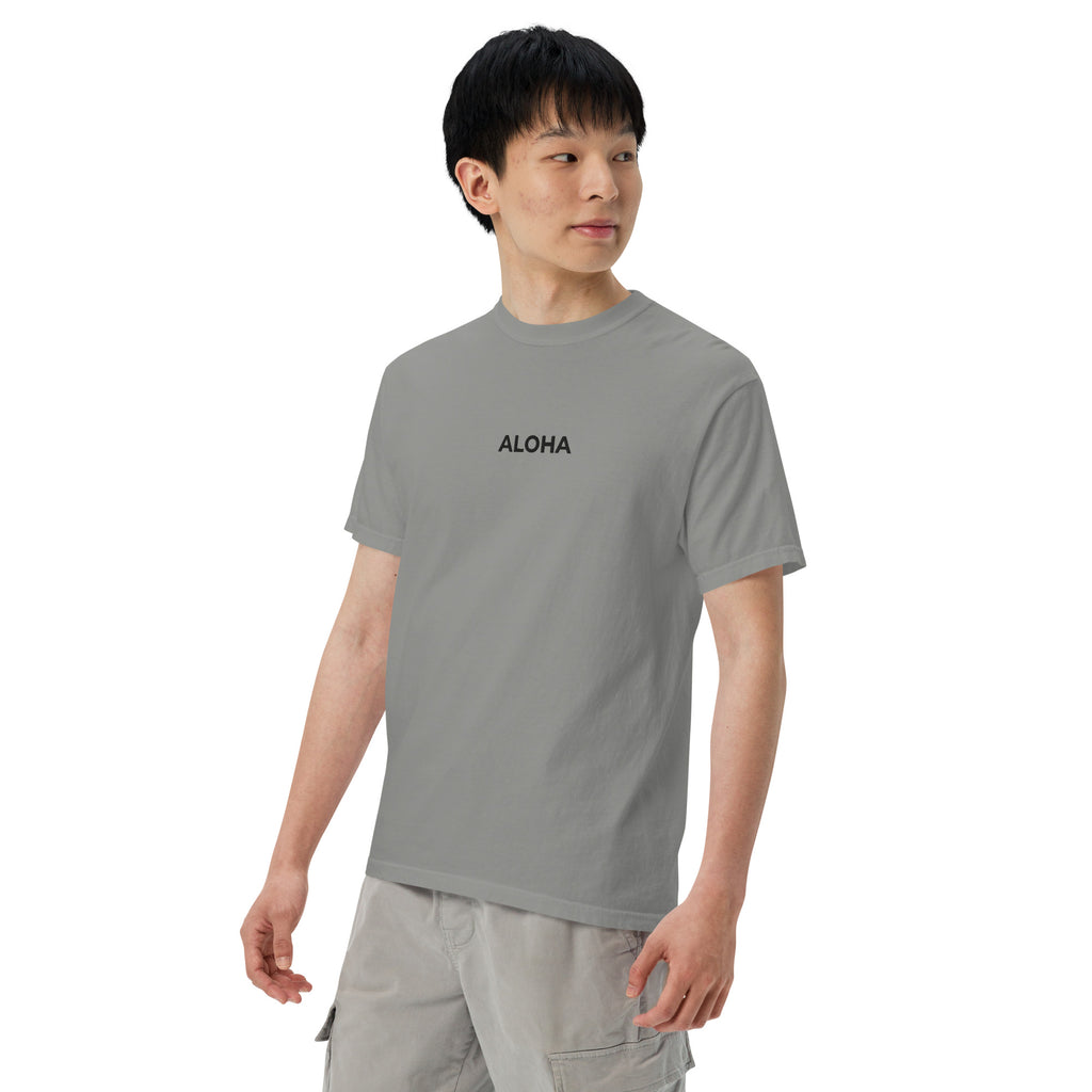 Aloha Premium Embroidered T-Shirt-T-shirt-alohabae