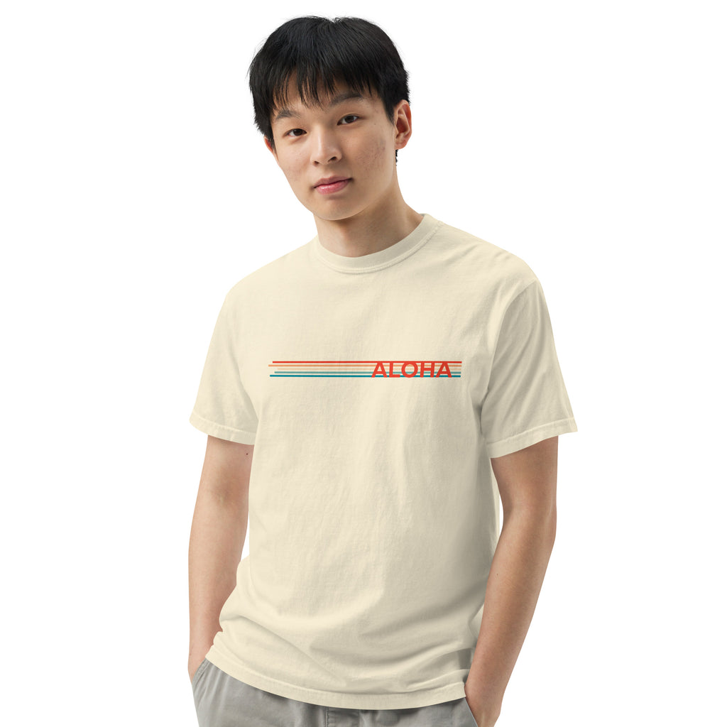 Retro Aloha Premium Heavyweight T-shirt-T-shirt-alohabae