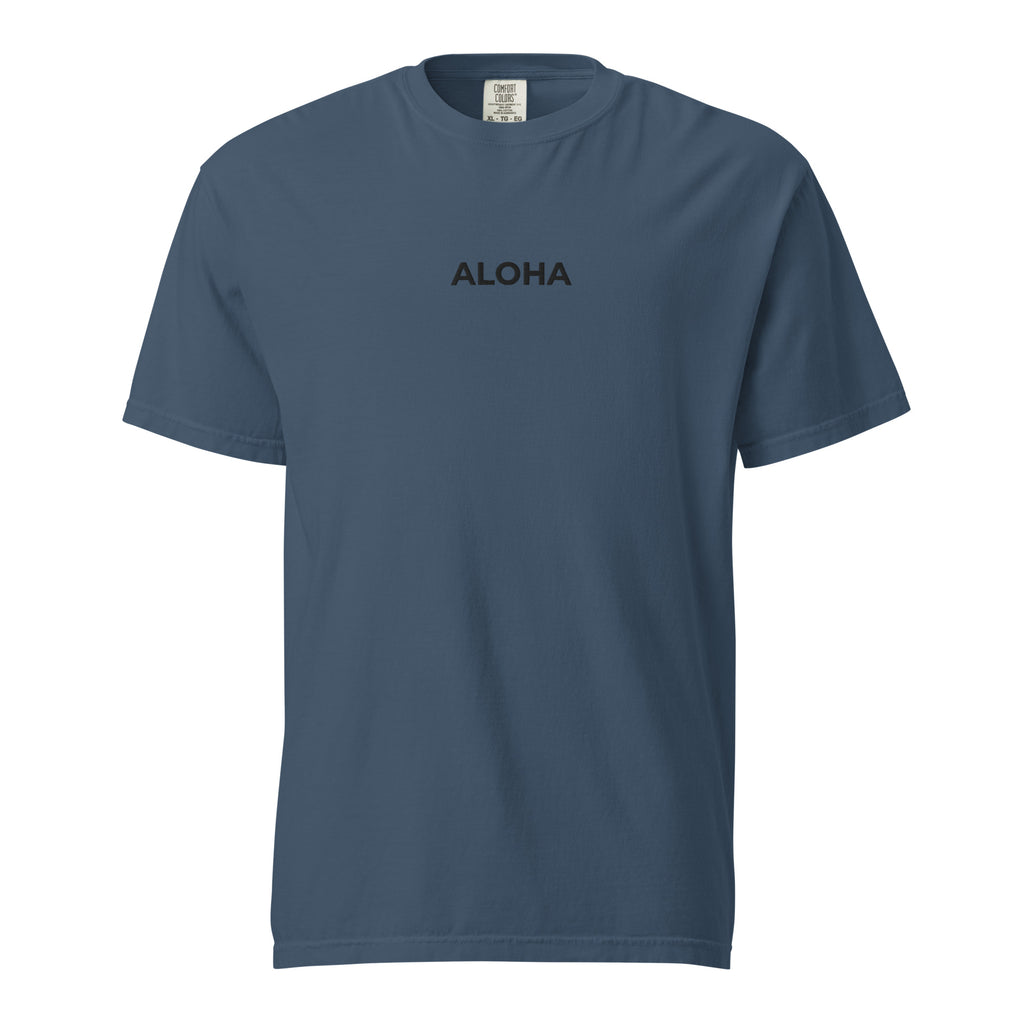 Aloha Premium Embroidered T-Shirt-T-shirt-alohabae