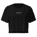 Aloha Bae Mini Logo Premium Crop Top Reverse-Activewear-alohabae
