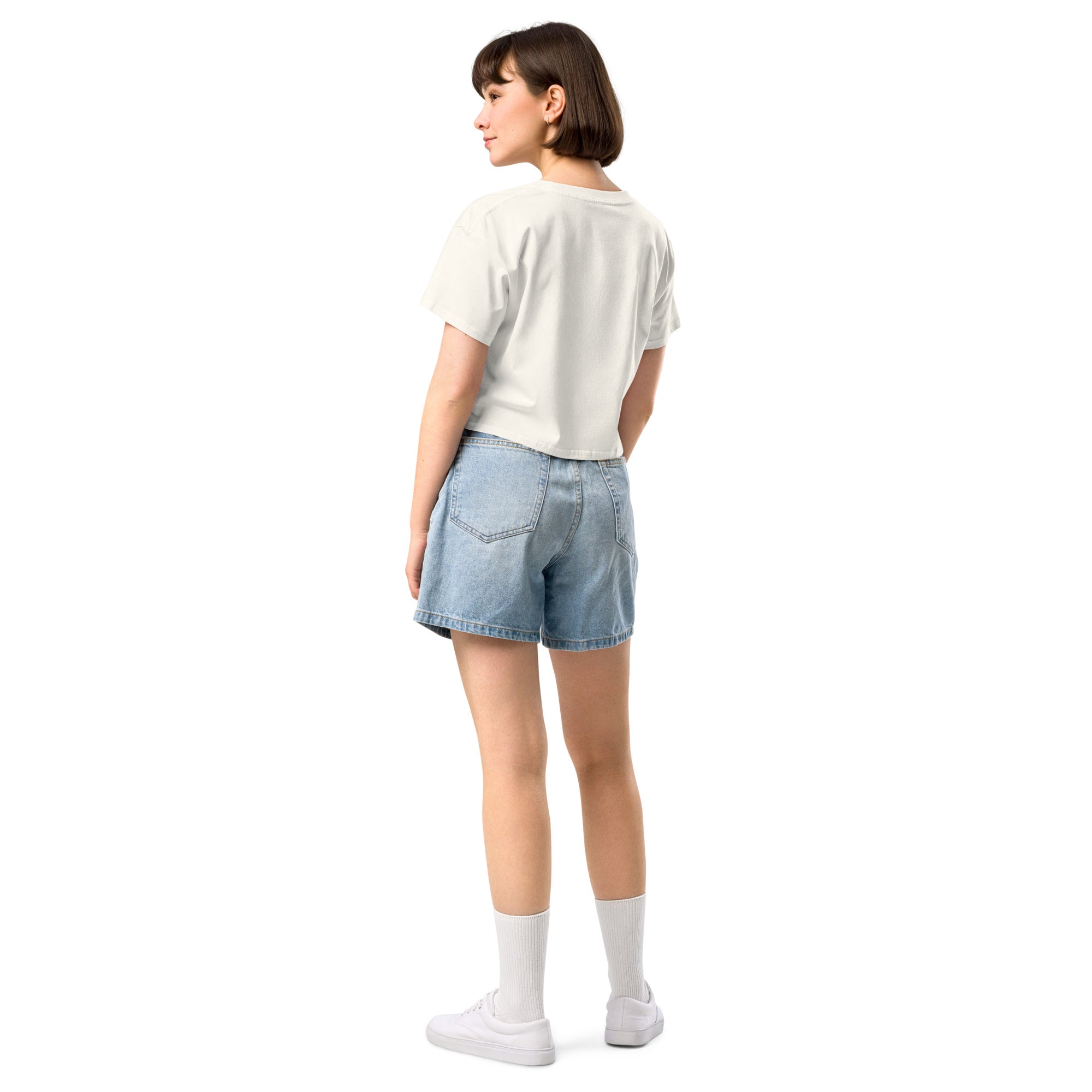 Aloha Islands Premium Crop Top-T-shirt-alohabae