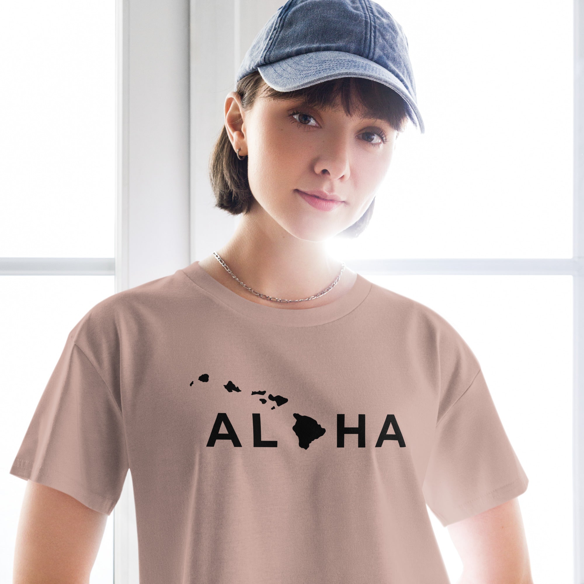 Aloha Islands Premium Crop Top-T-shirt-alohabae