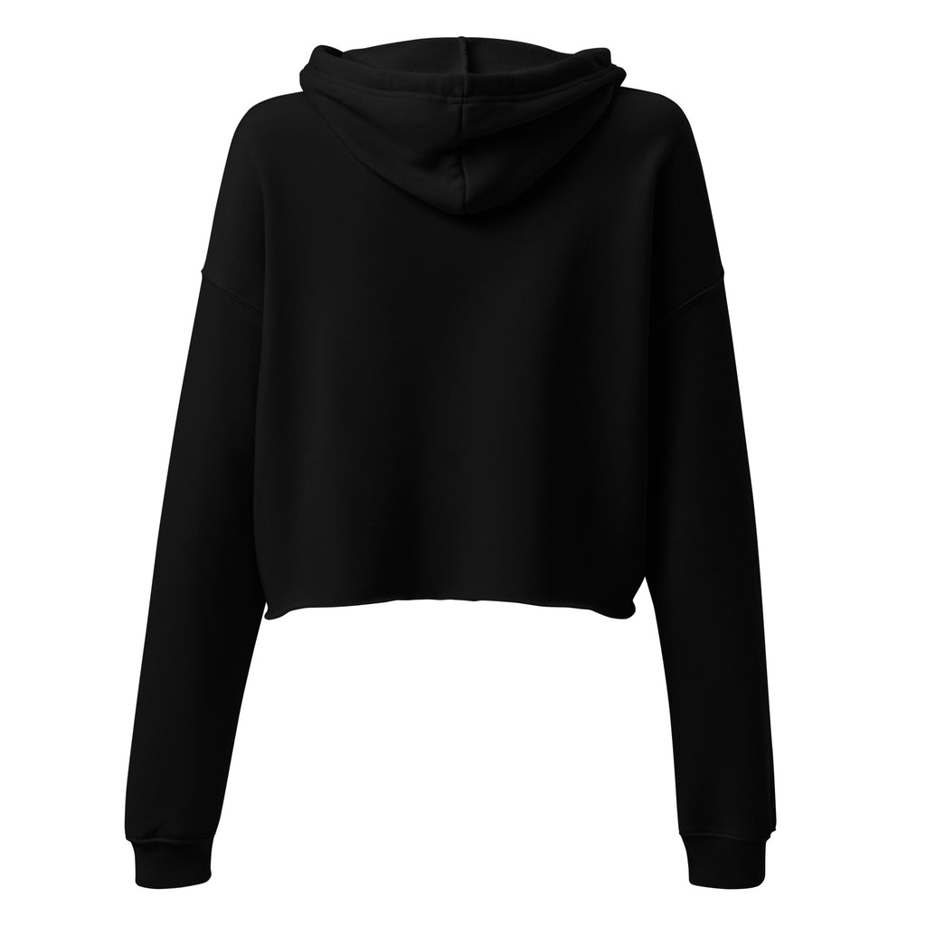 Aloha Bae Embroidered Logo Crop Hoodie-Sweatshirt-alohabae