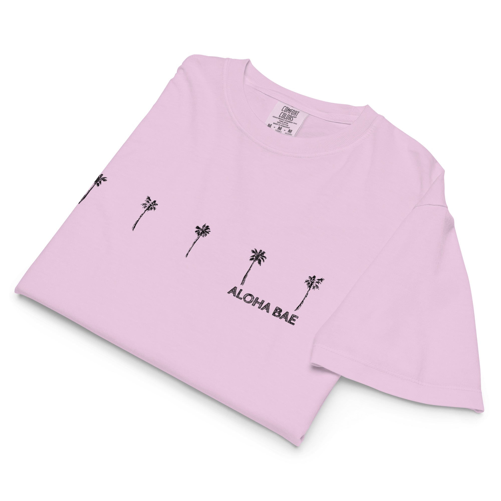 Aloha Bae Palms Premium Boxy Tee-T-shirt-alohabae