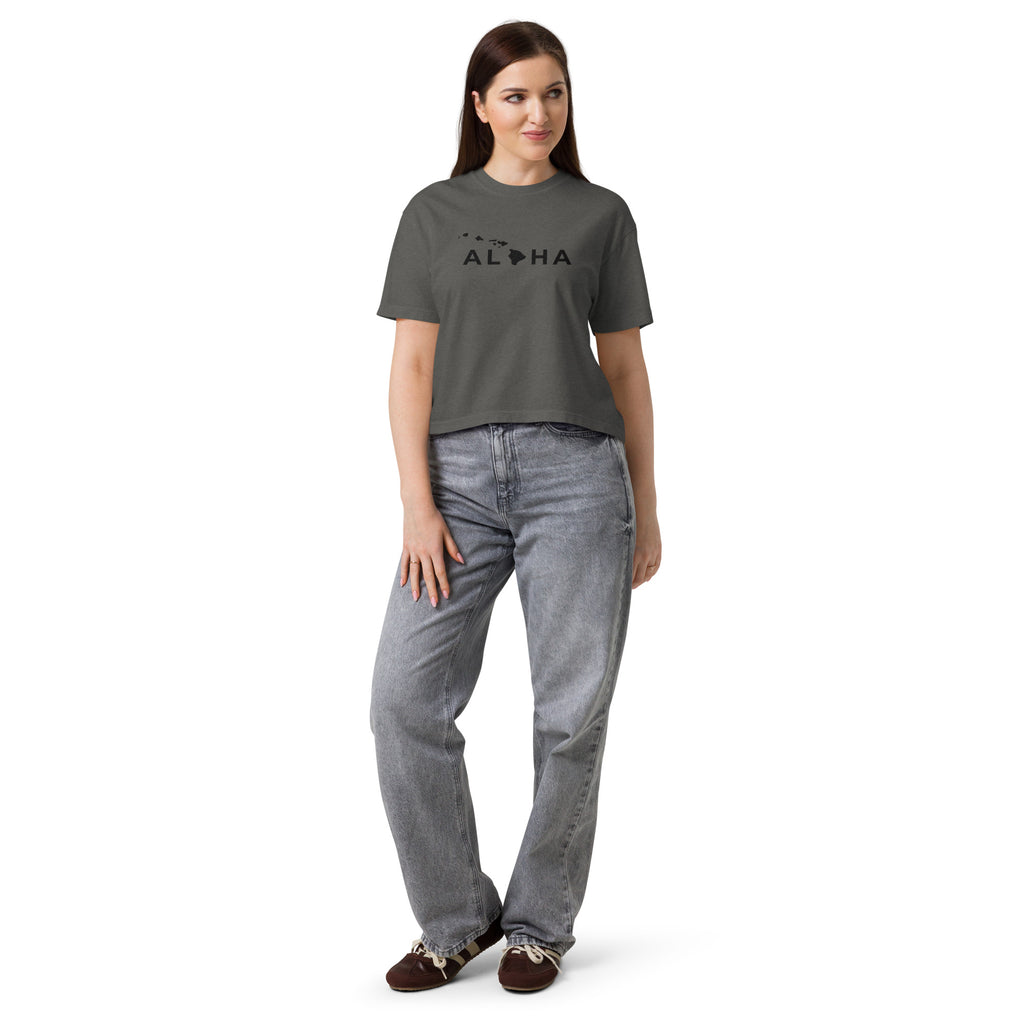 Aloha Islands Premium Boxy Tee-T-shirt-alohabae