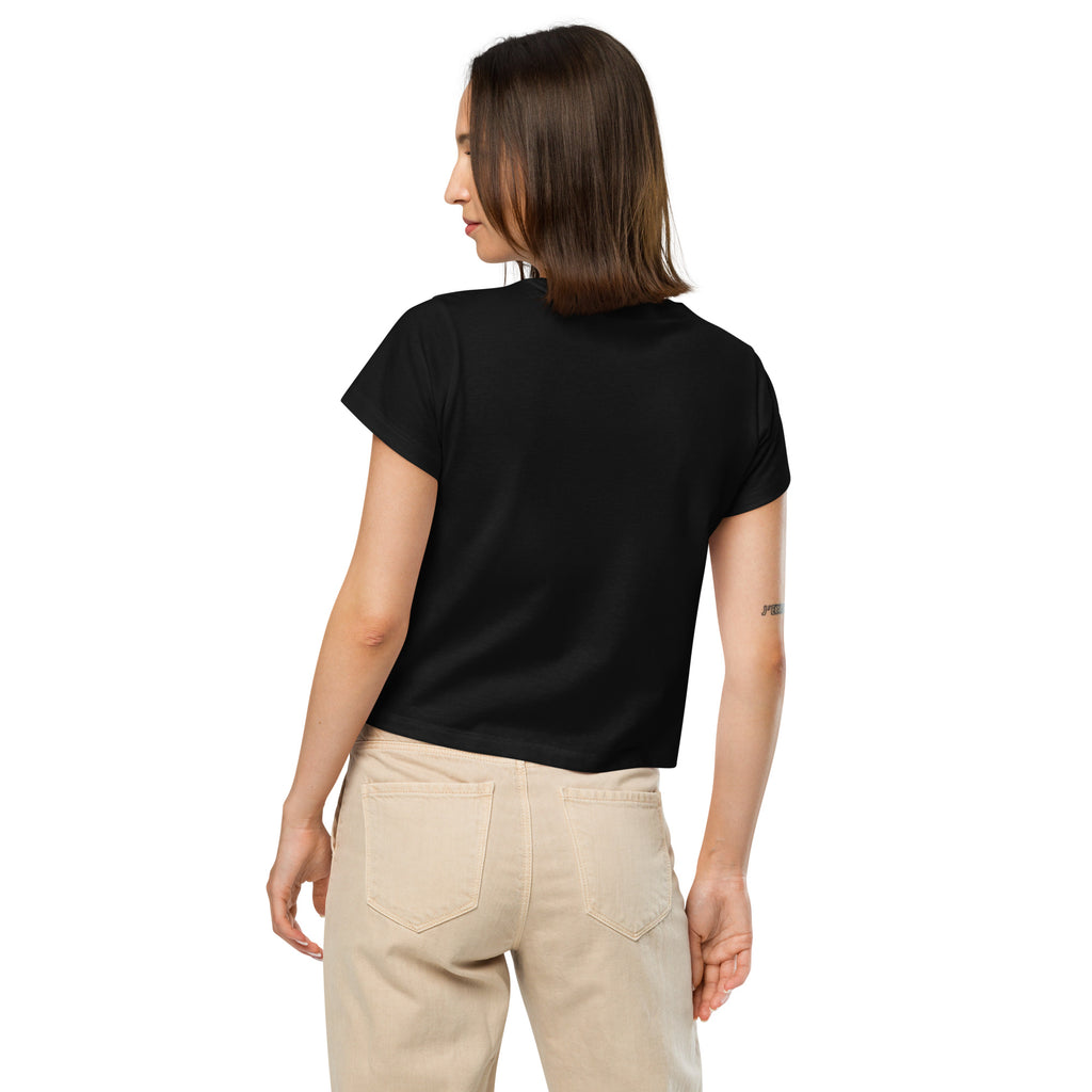Retro Lines High-Waisted T-Shirt-T-shirt-alohabae