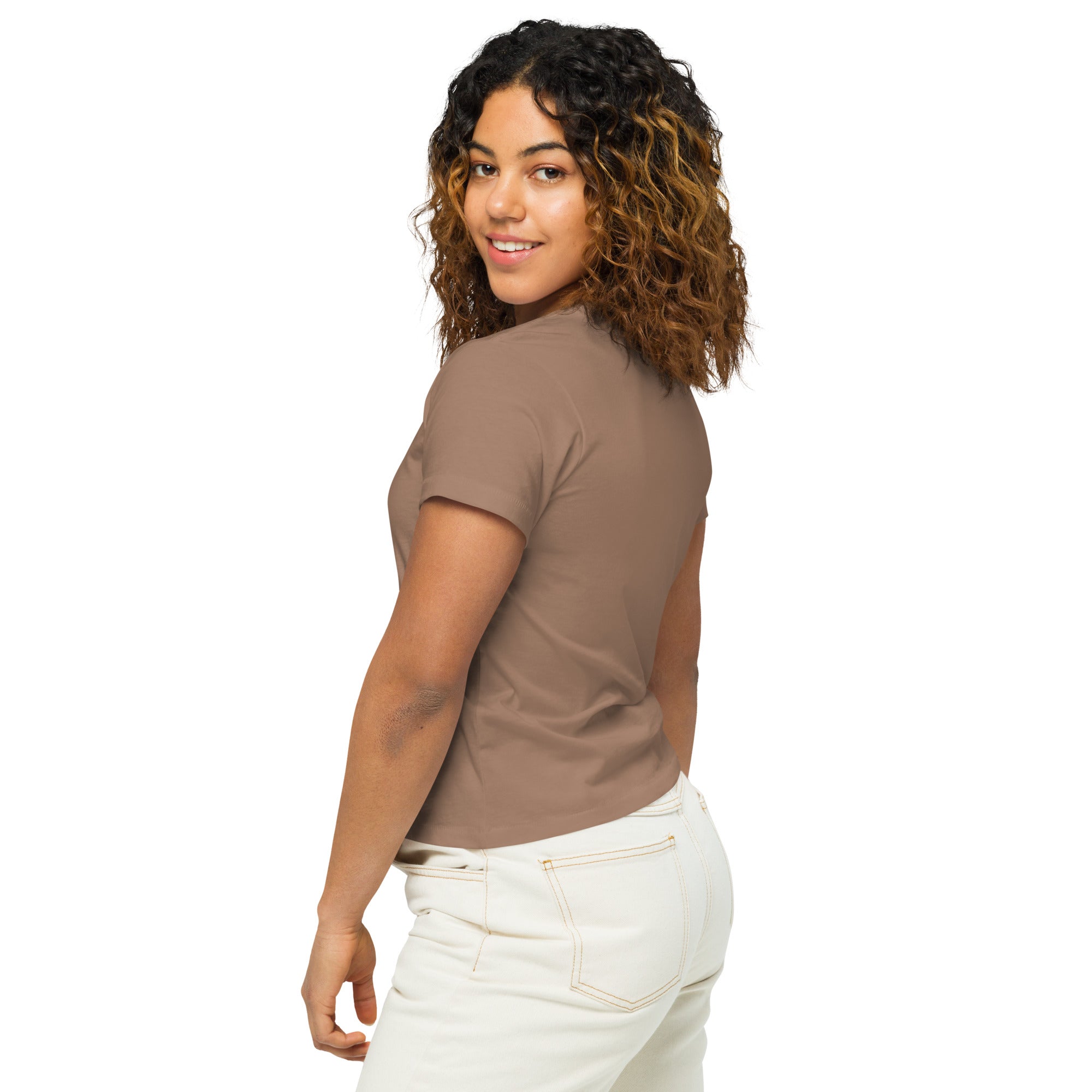Aloha Palms High-Waisted T-Shirt-T-shirt-alohabae