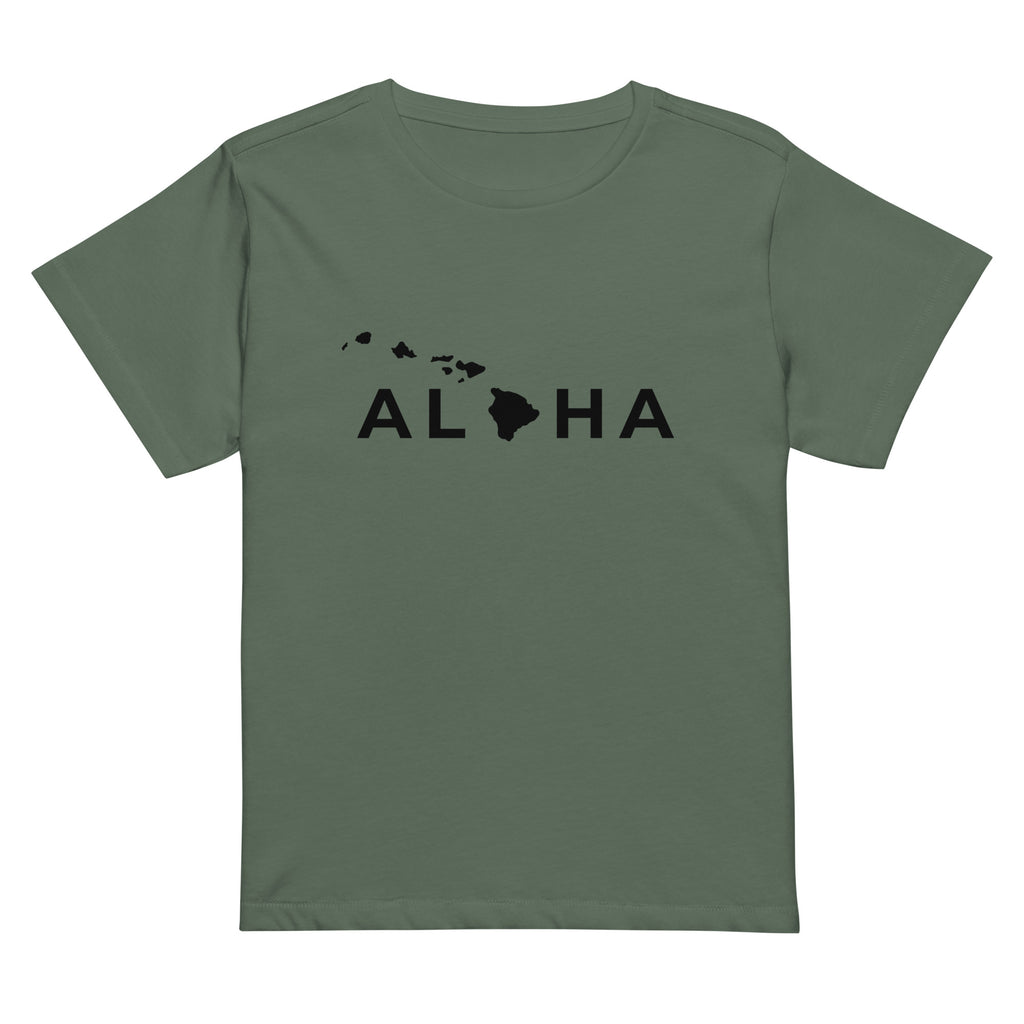 Aloha Islands Women’s High-Waisted T-Shirt-T-shirt-alohabae