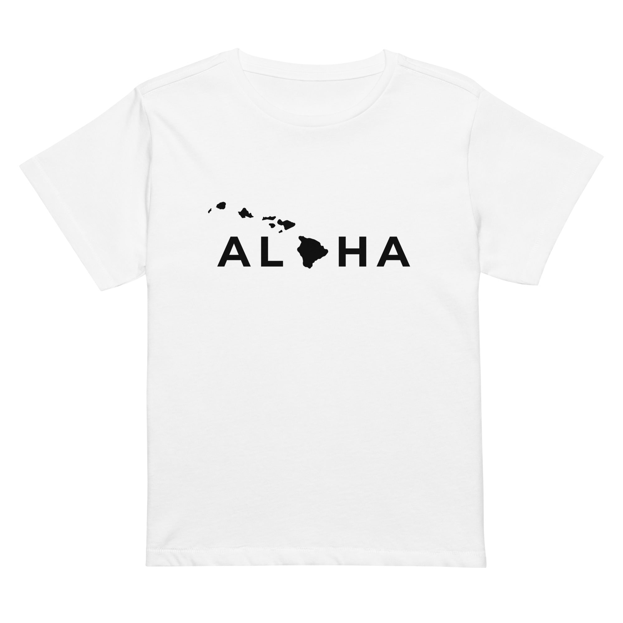 Aloha Islands Women’s High-Waisted T-Shirt-T-shirt-alohabae