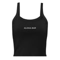 Aloha Bae Embroidered Micro-Rib Tank Top Reverse-Tank Top-alohabae