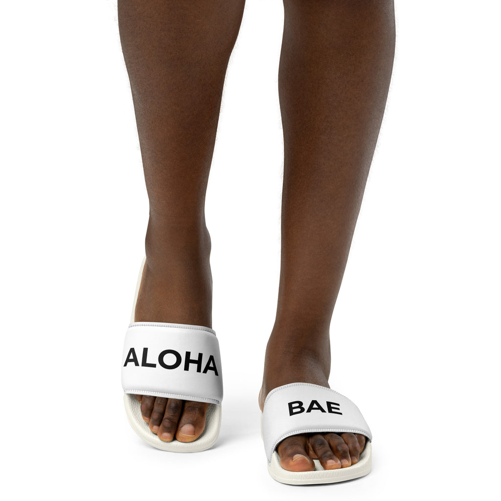 Aloha Bae Soft Contour Women's Slides White-Sandals-alohabae